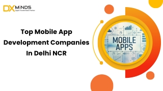 Mobile App Development Company In Noida