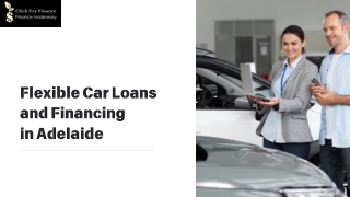 Flexible Car Loans And Financing In Adelaide