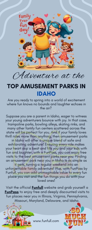 Escape into Adventure at the Top Amusement Parks in Idaho