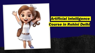Artificial Intelligence Course in Rohini Delhi