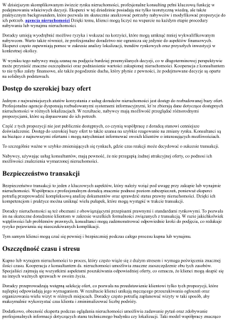 Biuro nieruchomości. Powody, dla których warto skorzystać z biura pośrednictwa n