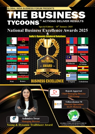 National Award for Business Excellence, Delhi, 2025 Magzine 01