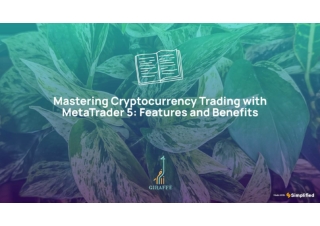 Mastering Cryptocurrency Trading with MetaTrader 5