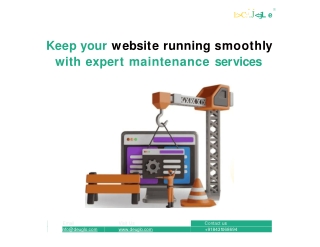 Website maintenance company in Chennai - Deuglo