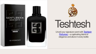 Teshtesh Perfumes