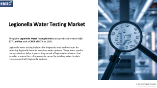 Unlocking Safety: Legionella Water Testing Market Insights