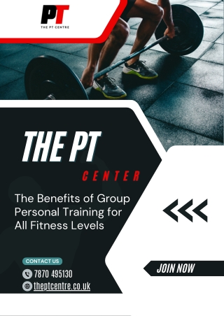 The Benefits of Group Personal Training for All Fitness Levels