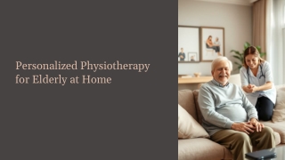 Personalized Physiotherapy for Elderly at Home