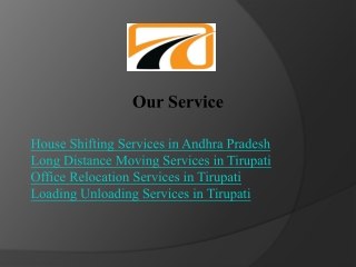 Reliable House Shifting Services in Andhra Pradesh - Shifting.com