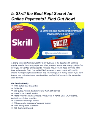 Is Skrill the Best Kept Secret for Online Payments_ Find Out Now!