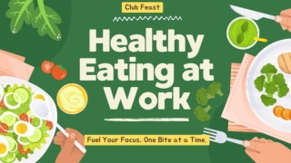 Healthy Eating at Work