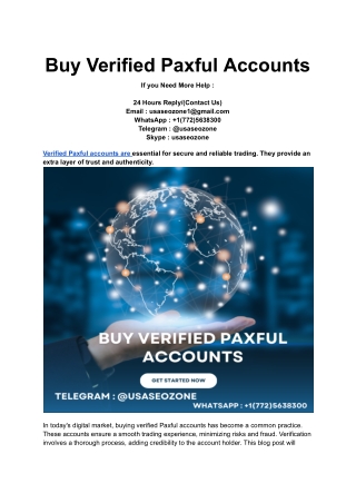 Buy Verified Paxful Accounts (5)