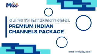 Sling TV International - Premium Indian Channels Package