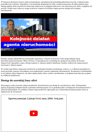 Agencja nieruchomości. Powody, dla których warto użyć usług agencji nieruchomośc