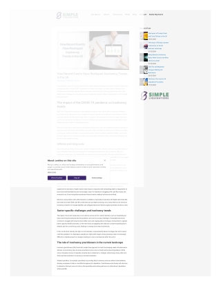 How Recent Events Have Reshaped Insolvency Trends in the UK