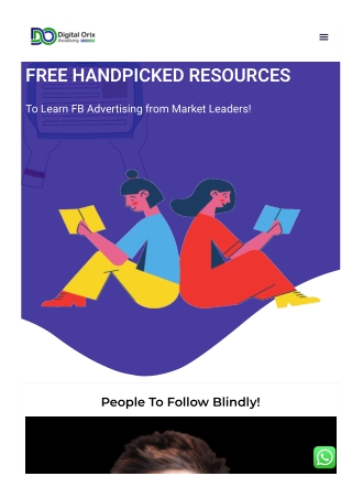 Comprehensive Free Facebook Ads Resources – Digital Orix Academy