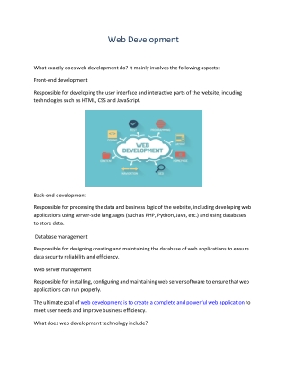 Web Development Services In Pakistan 5