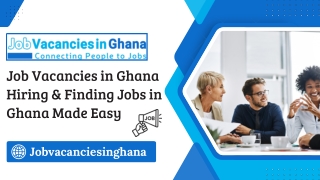 Recruitment Companies in Ghana - Job Vacancies in Ghana