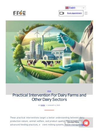 Potential Control Points for Safety in the Dairy Value Chain