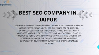 Best seo company  in jaipur