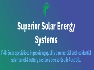 Solar for Manufacturing South Australia