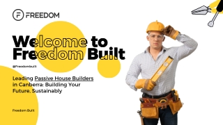 Why Choose Freedom Built as Your Passive House Builders