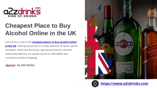 Cheapest Place to Buy Alcohol Online in the UK