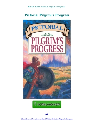 READ Books Pictorial Pilgrim's Progress