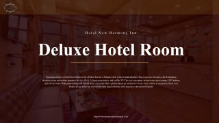 Deluxe Hotel Room