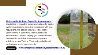 Lca Services  Victoriansepticland PPT