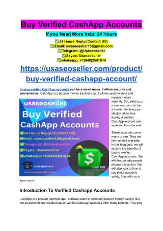 Buy Verified CashApp Accounts (14)