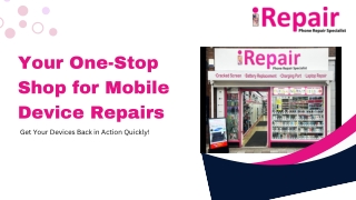 Your One-Stop Shop for Mobile Device Repairs and More