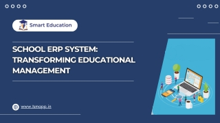 School ERP System Transforming Educational Management