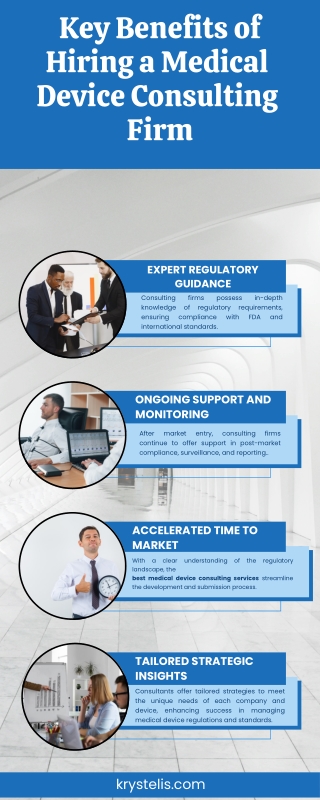 Key Benefits of Hiring a Medical Device Consulting Firm