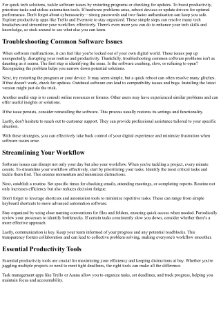 Quick Tech Solutions