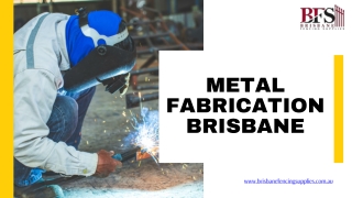 High-Quality Metal Fabrication Brisbane - Brisbane Fencing Supplies