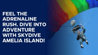 Feel the adrenaline rush! Dive into adventure with Skydive Amelia Island! (1)