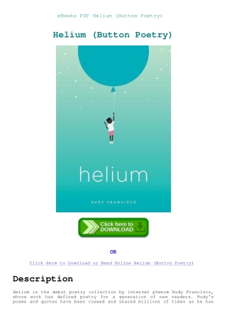 eBooks PDF Helium (Button Poetry)