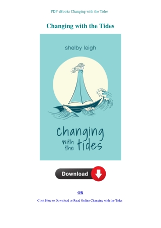 PDF eBooks Changing with the Tides