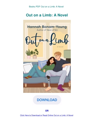 Books PDF Out on a Limb A Novel
