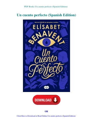 PDF Books Un cuento perfecto (Spanish Edition)