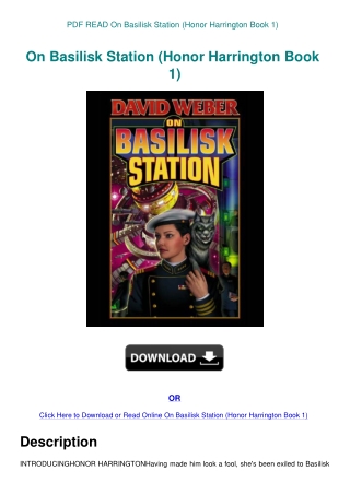 PDF READ On Basilisk Station (Honor Harrington Book 1)