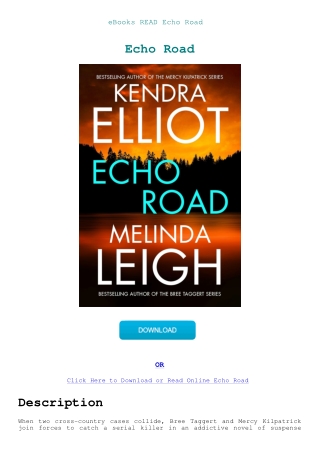 eBooks READ Echo Road