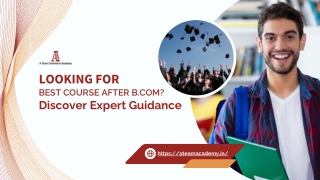 Choose the Best Course After B.Com to Advance Your Career