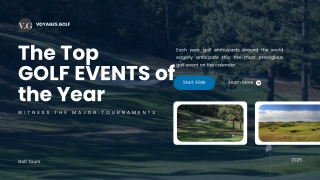 The Top Top Golf Events of the Year