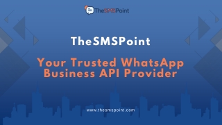 TheSMSPoint Your Trusted WhatsApp Business API Provider