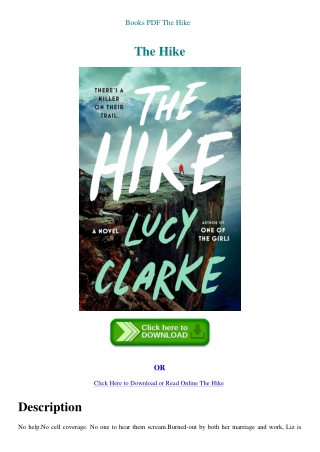 Books PDF The Hike