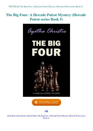 PDF READ The Big Four A Hercule Poirot Mystery (Hercule Poirot series Book 5)