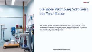 Top Plumbing Services for Homes and Businesses