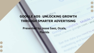 Google Ads by Jesse Saez: Expert Strategies for Targeted Growth